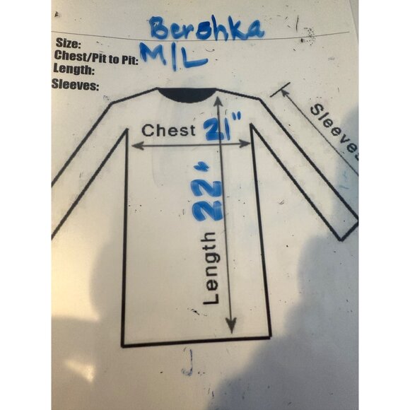 Bershka Womens Sherpa Fleece Jacket Button Closures Blush Pink Size M/L - Picture 7 of 8